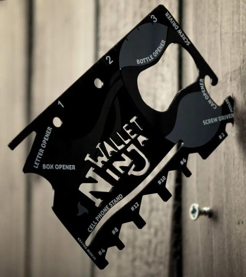 Wallet Ninja 18 in 1 Multi Tool (1) Wallet Ninja 18 in 1 Multi Tool